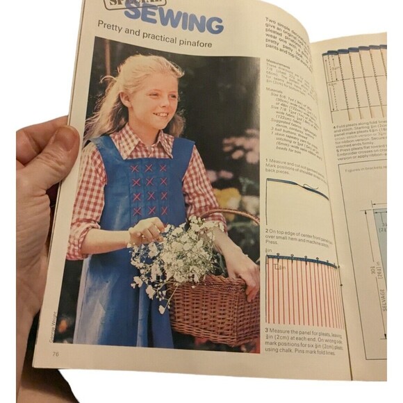 STITCH BY STITCH ISSUE 3 STEP BY STEP SEWING KNITTING CROCHET NEEDLEWORK 1982 - Picture 7 of 9
